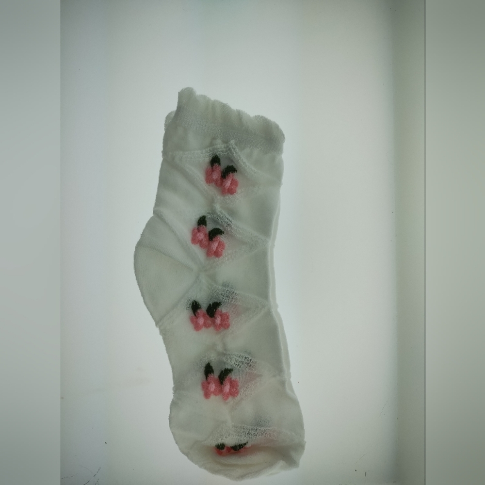 🖼️💙Floral Socks NWOT